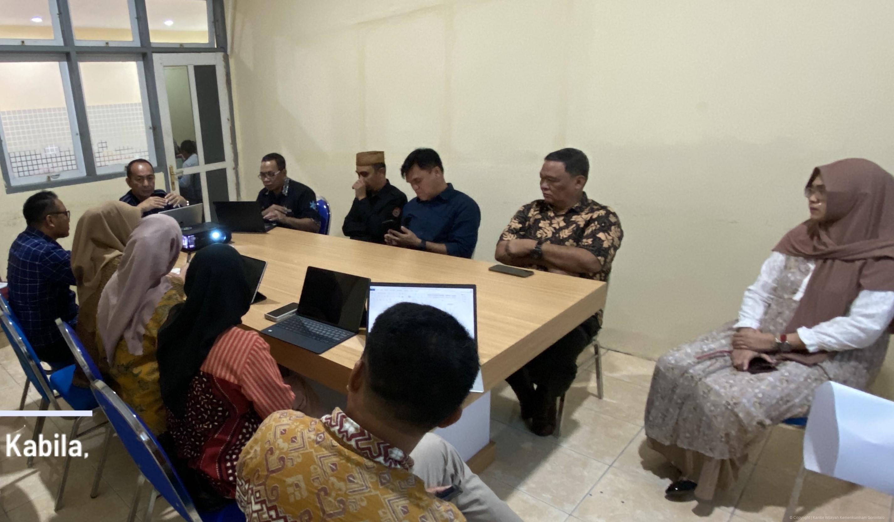 Perbup Bone Bolango tentang Pedoman Penanggulangan Kemiskinan Terintegrasi Dibahas Dalam Harmonisasi di Kemenkumham Gorontalo
