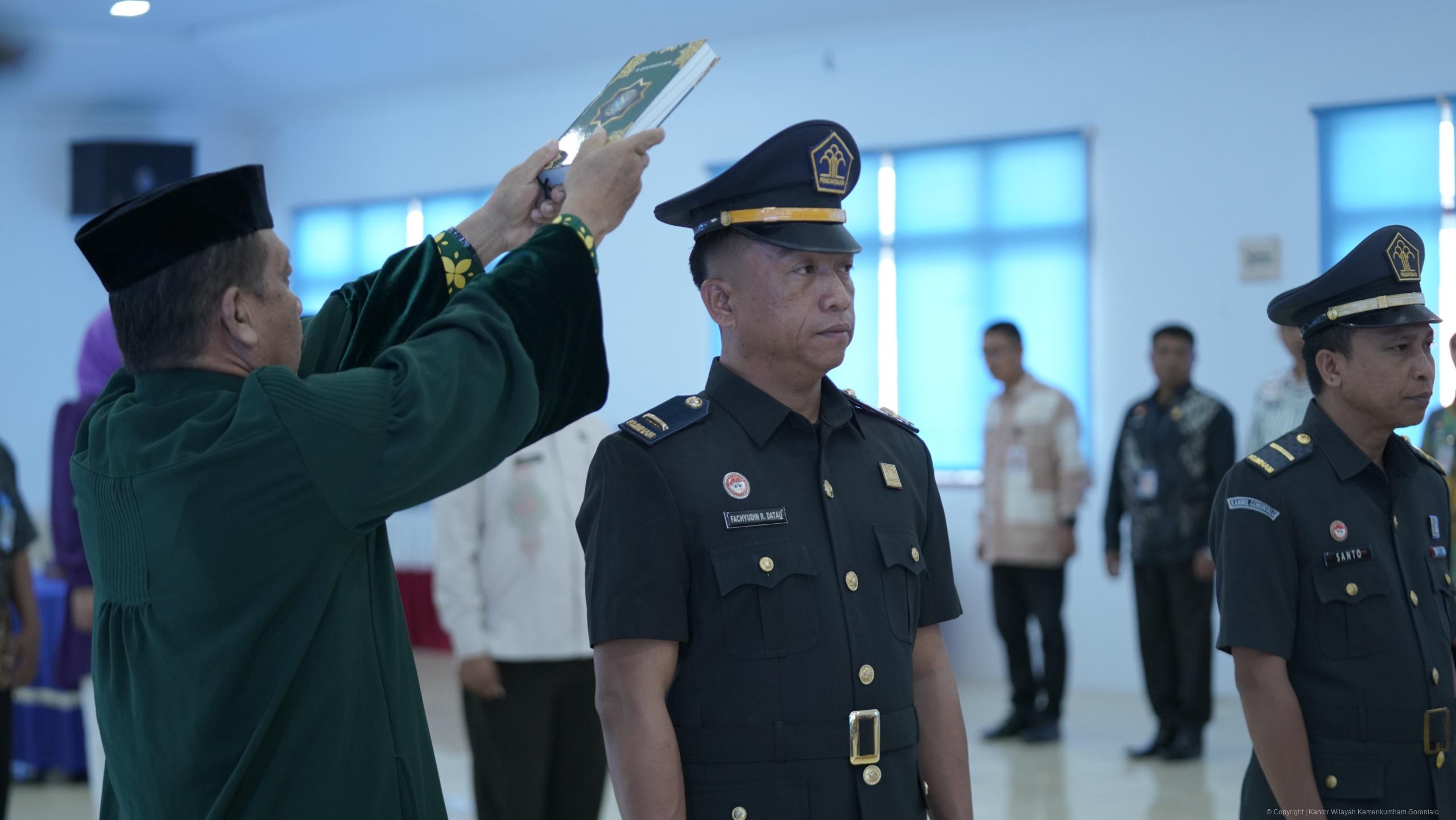 Kemenkumham Gorontalo Perkuat Integritas Pejabat Pengelola Keuangan