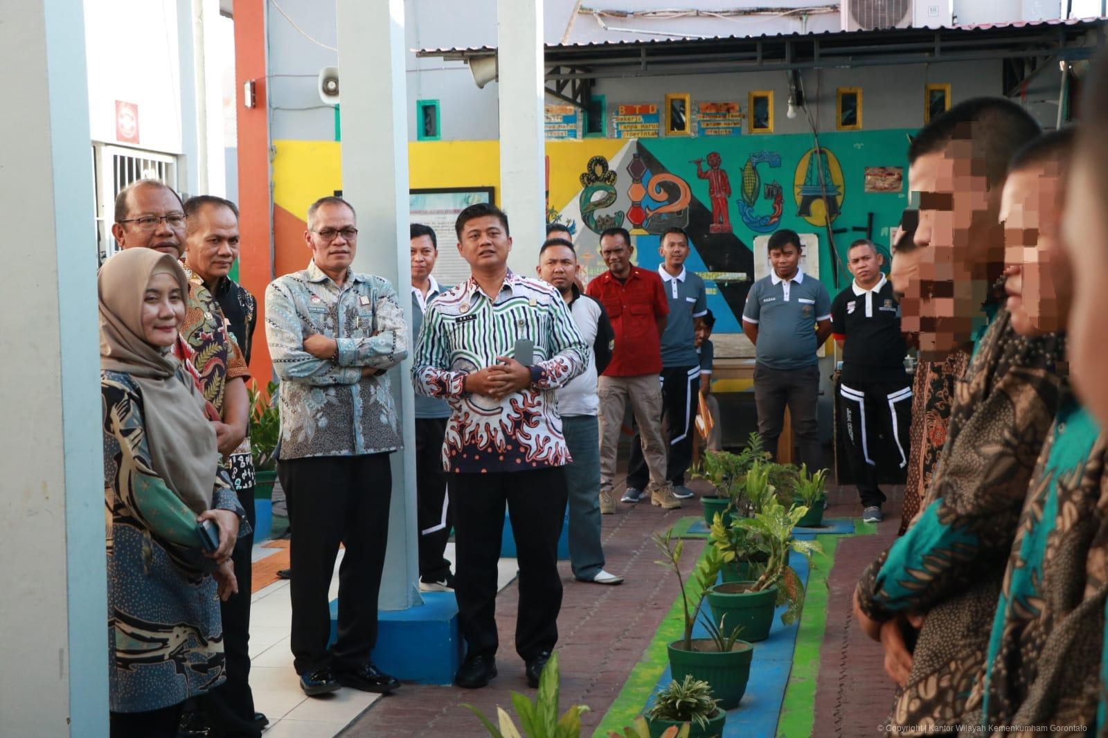 Sekda Provinsi Gorontalo Tinjau Langsung Kondisi LPKA, Tekankan Pentingnya Pembinaan Anak